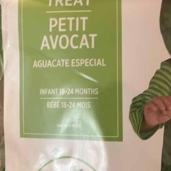 BRAND NEW mom mommy & baby avocado halloween costume size 18-24M (with headband) - Picture 6 of 8